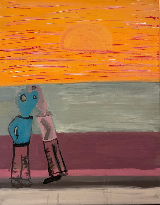 Embrace.Love.Intimate.Sunset